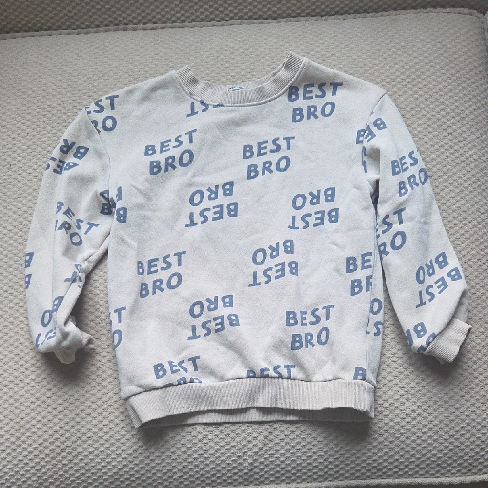H&M Kids Sweatshirt 'Best Bro'